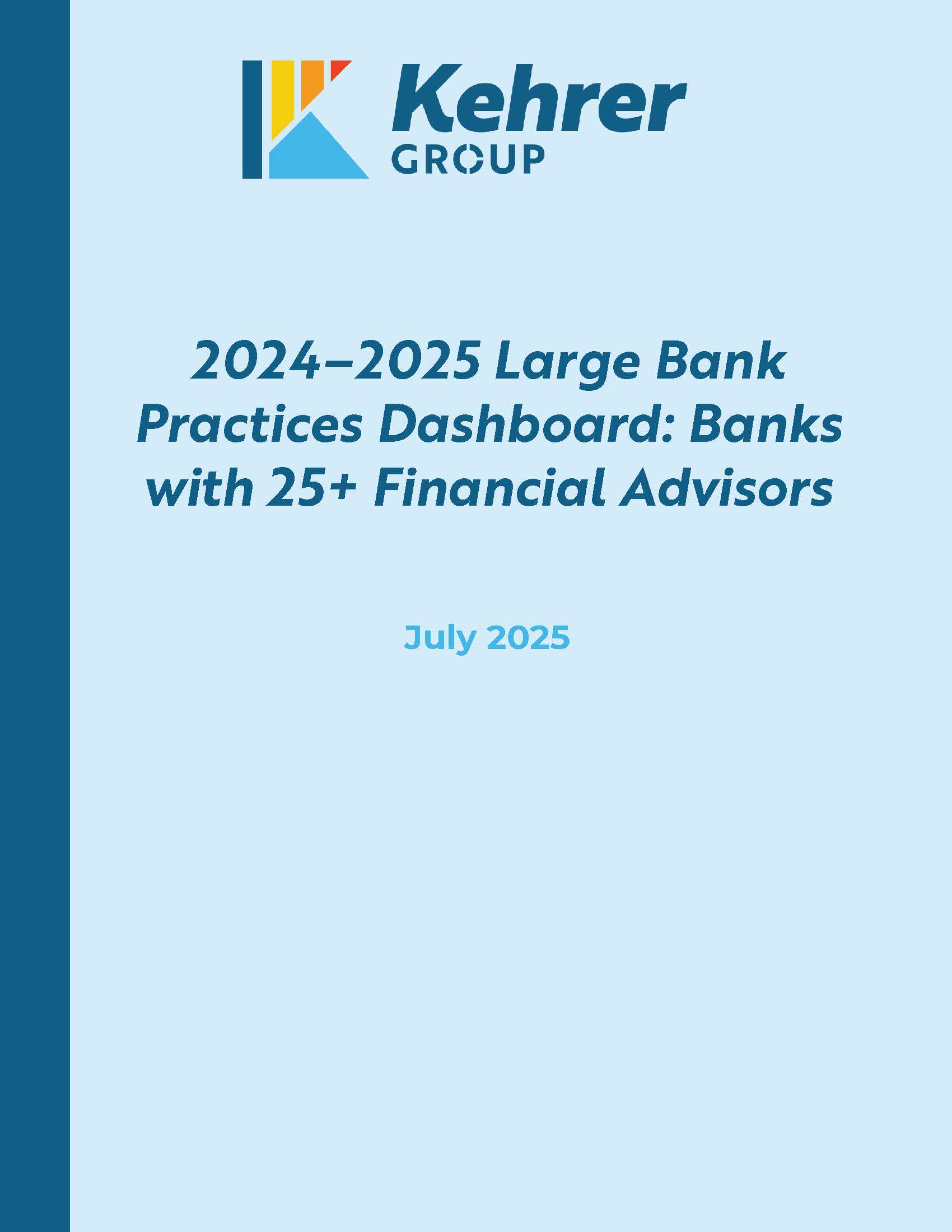 2024-2025 Large Bank Study Dashboard