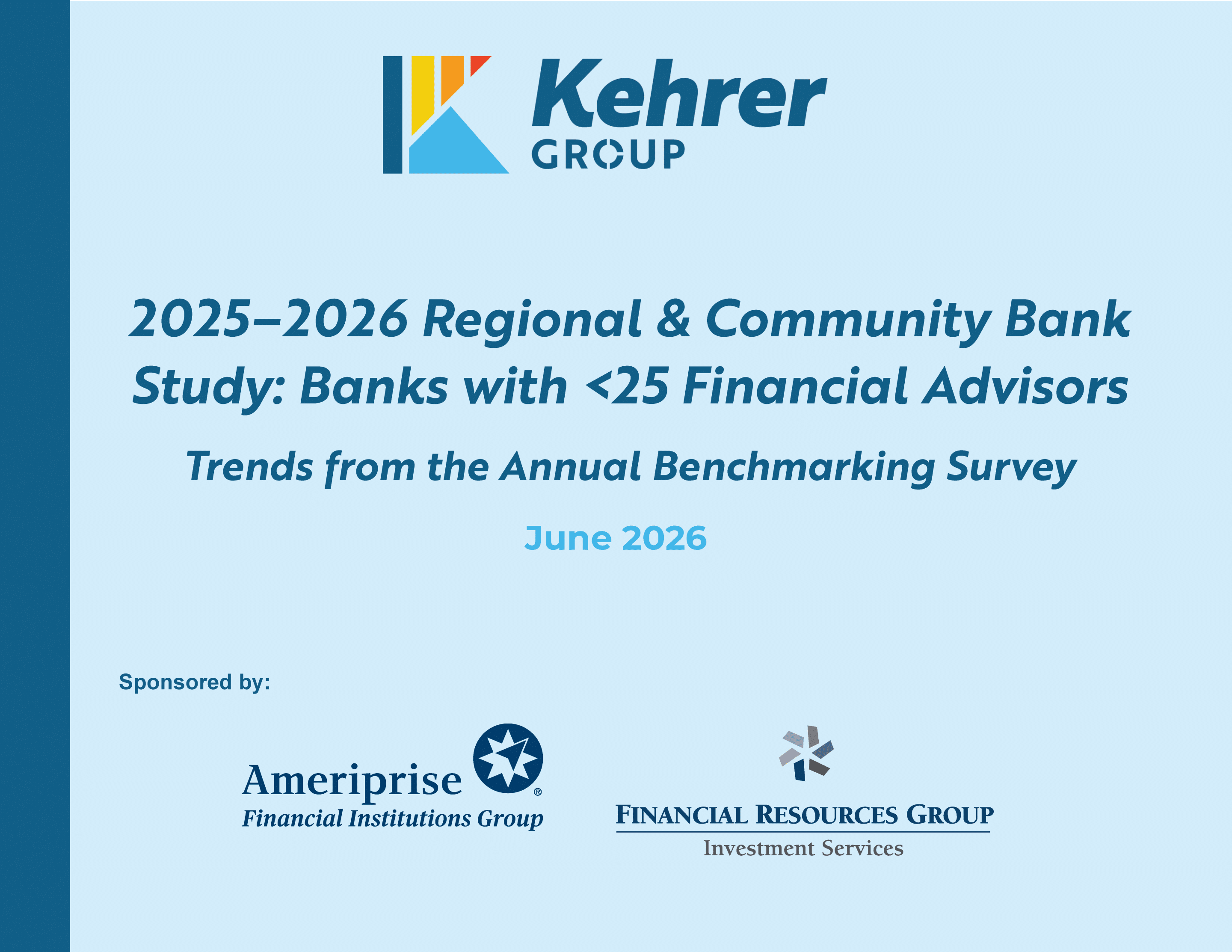 2025-2026 Regional & Community Bank Study and Dashboard